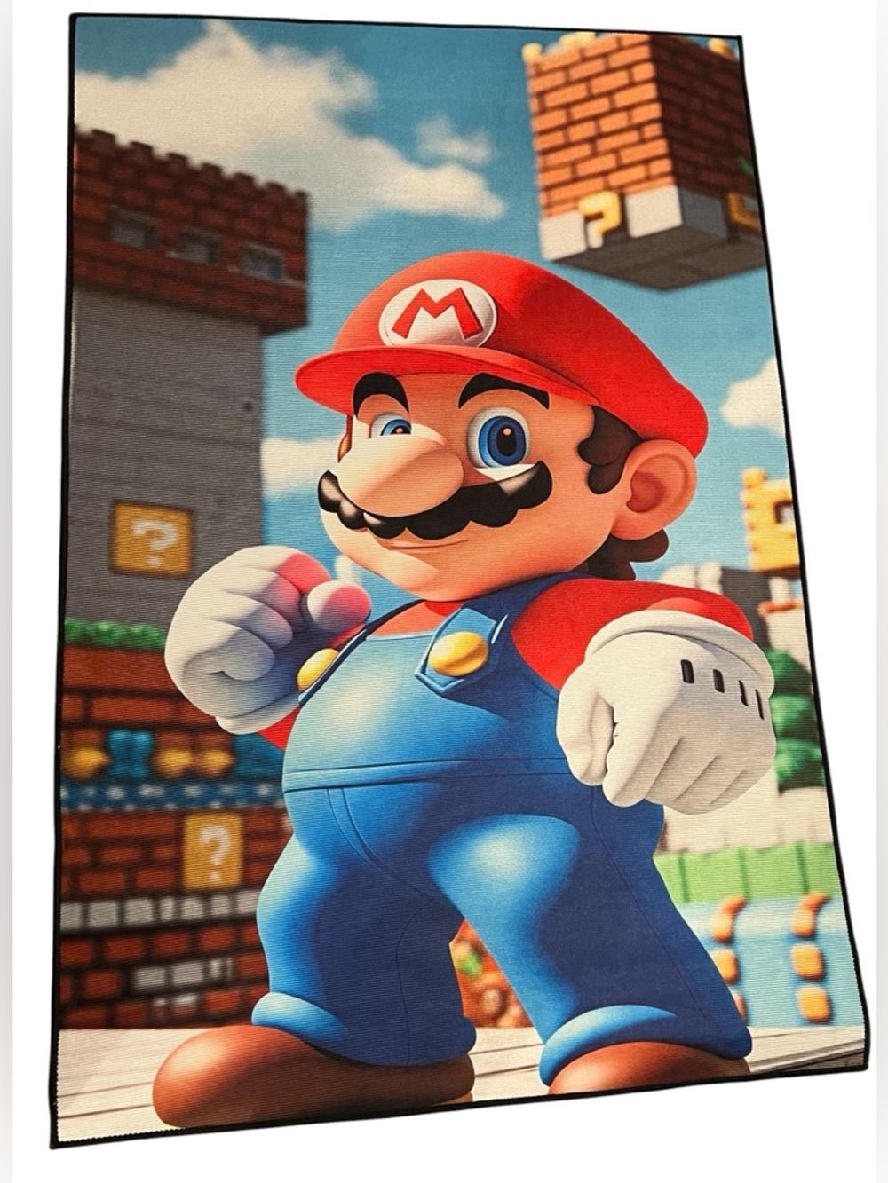 Super Mario Gamer Rug -Brand New